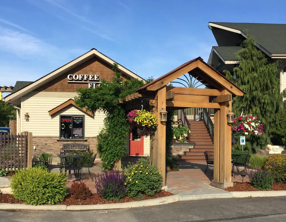 The coffee house at Smart Gardens Nursery